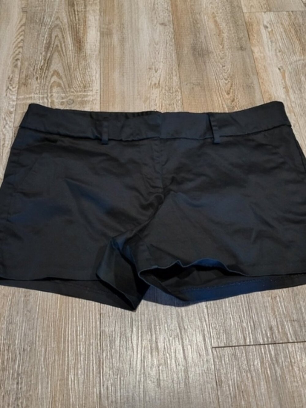 Black Chino Short Shorts Women